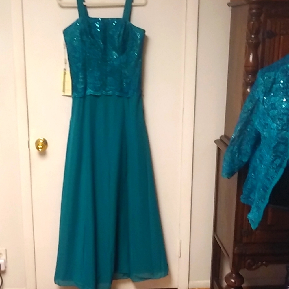 Dress Dark Aqua Green Bridesmaids or Formal